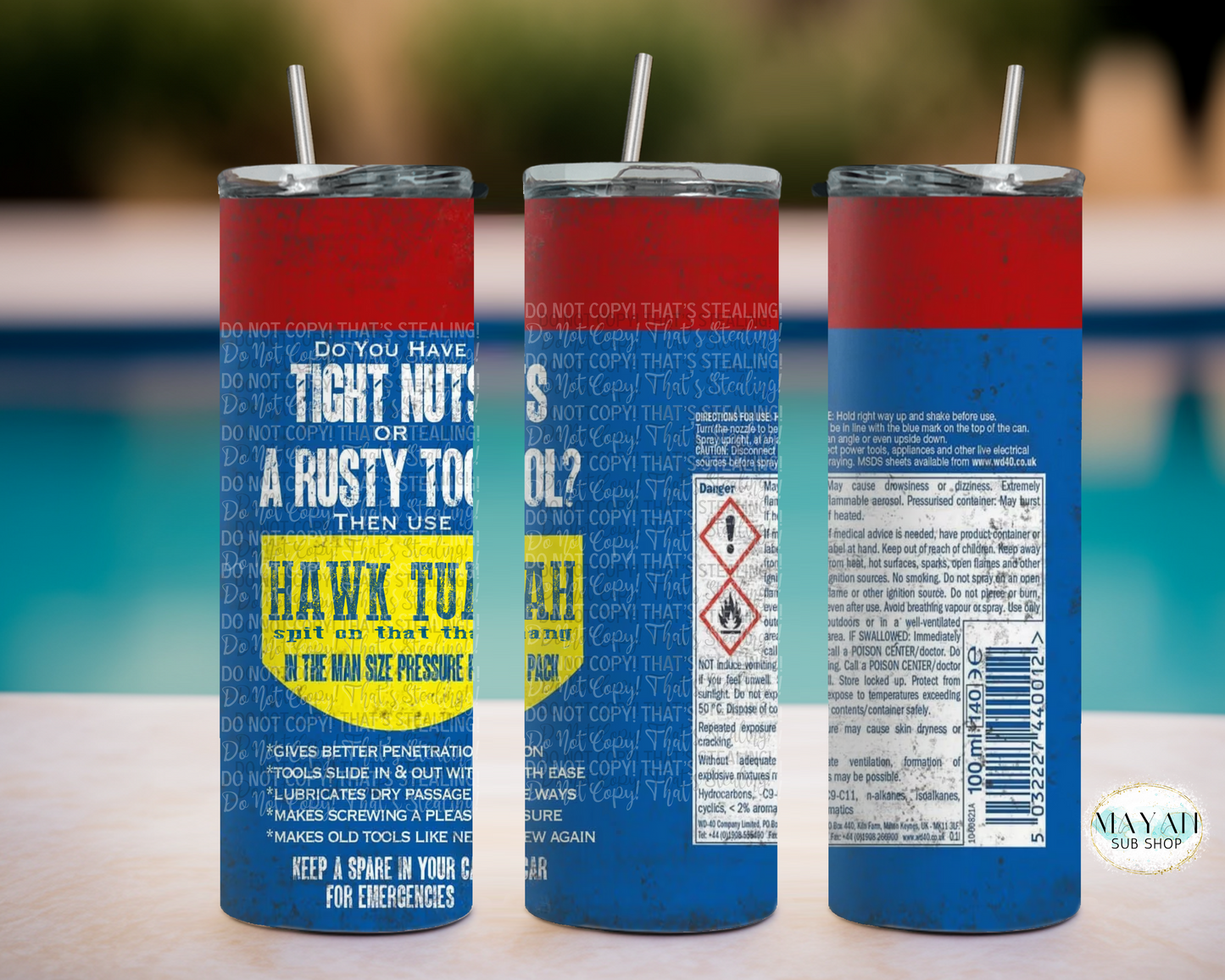 Hawk Tuah Tumbler - Mayan Craft Shop