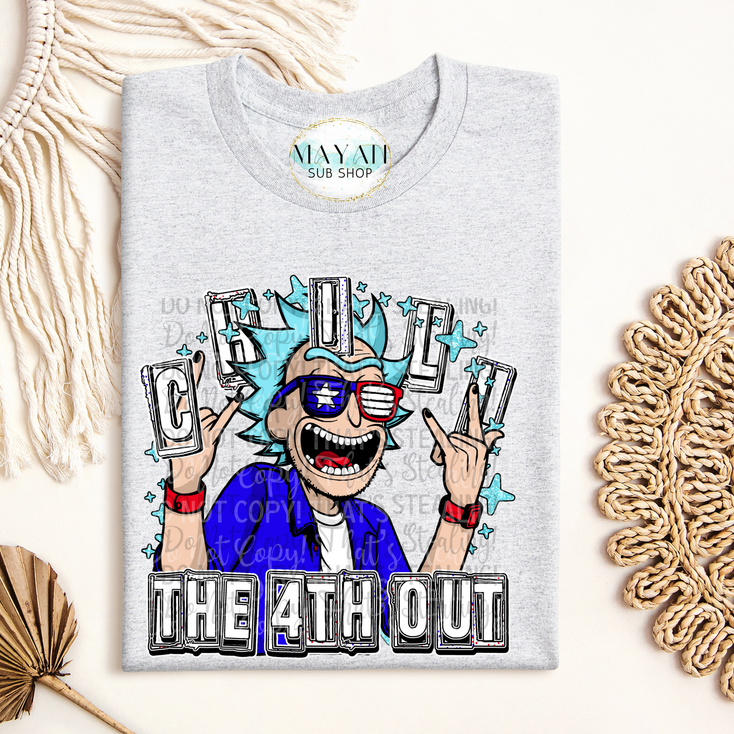 Chill The 4th Out Shirt - Mayan Craft Shop