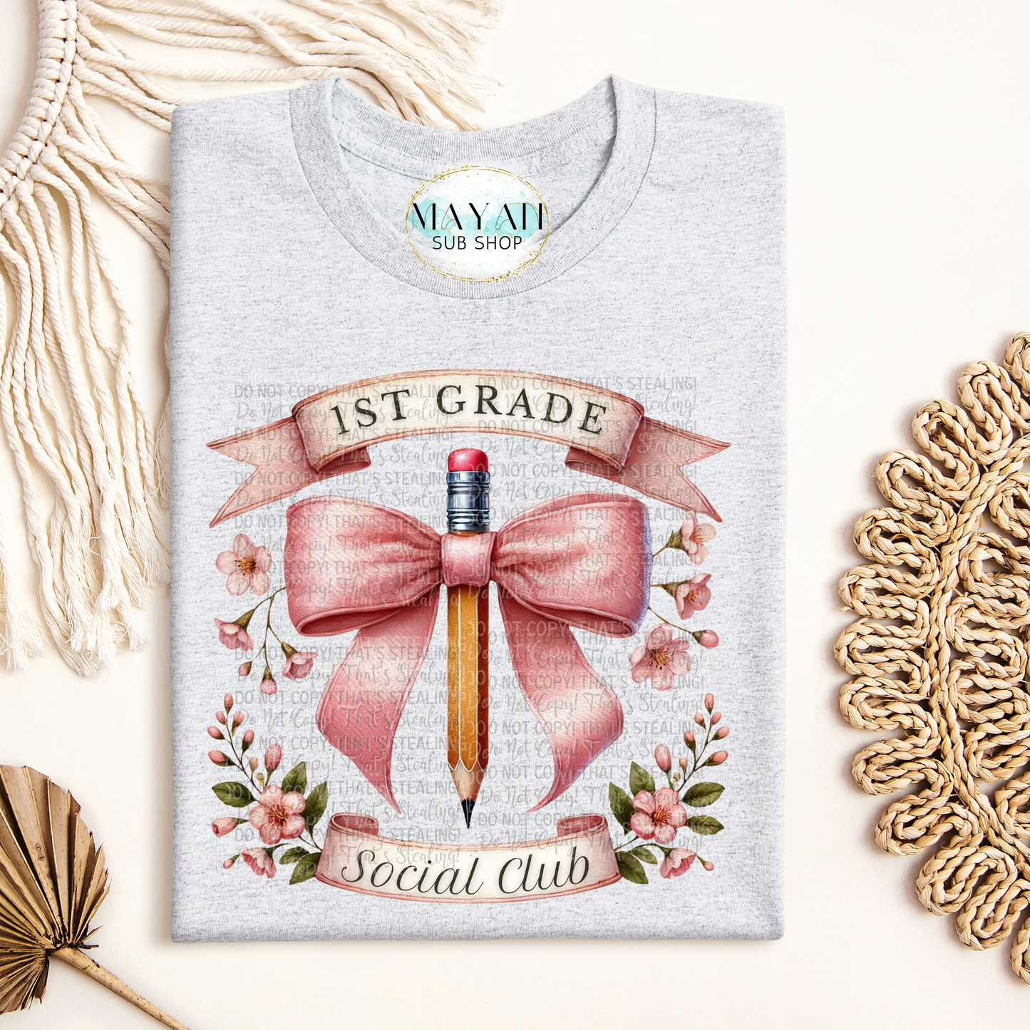 1st Grade Social Club Shirt - Mayan Craft Shop
