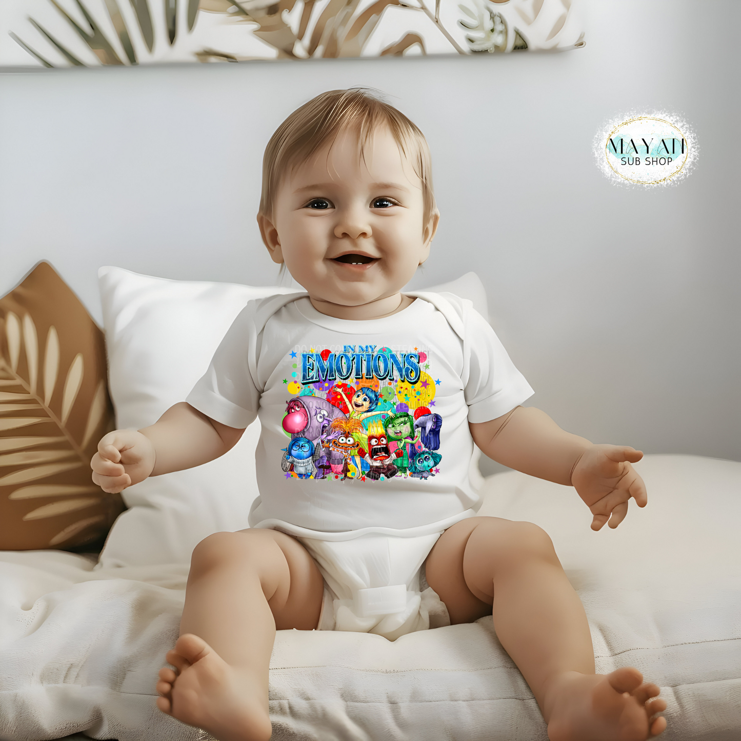 In My Emotions Baby Onesie - Mayan Craft Shop