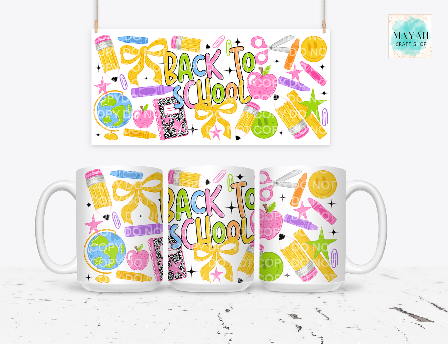 Back to school mug.