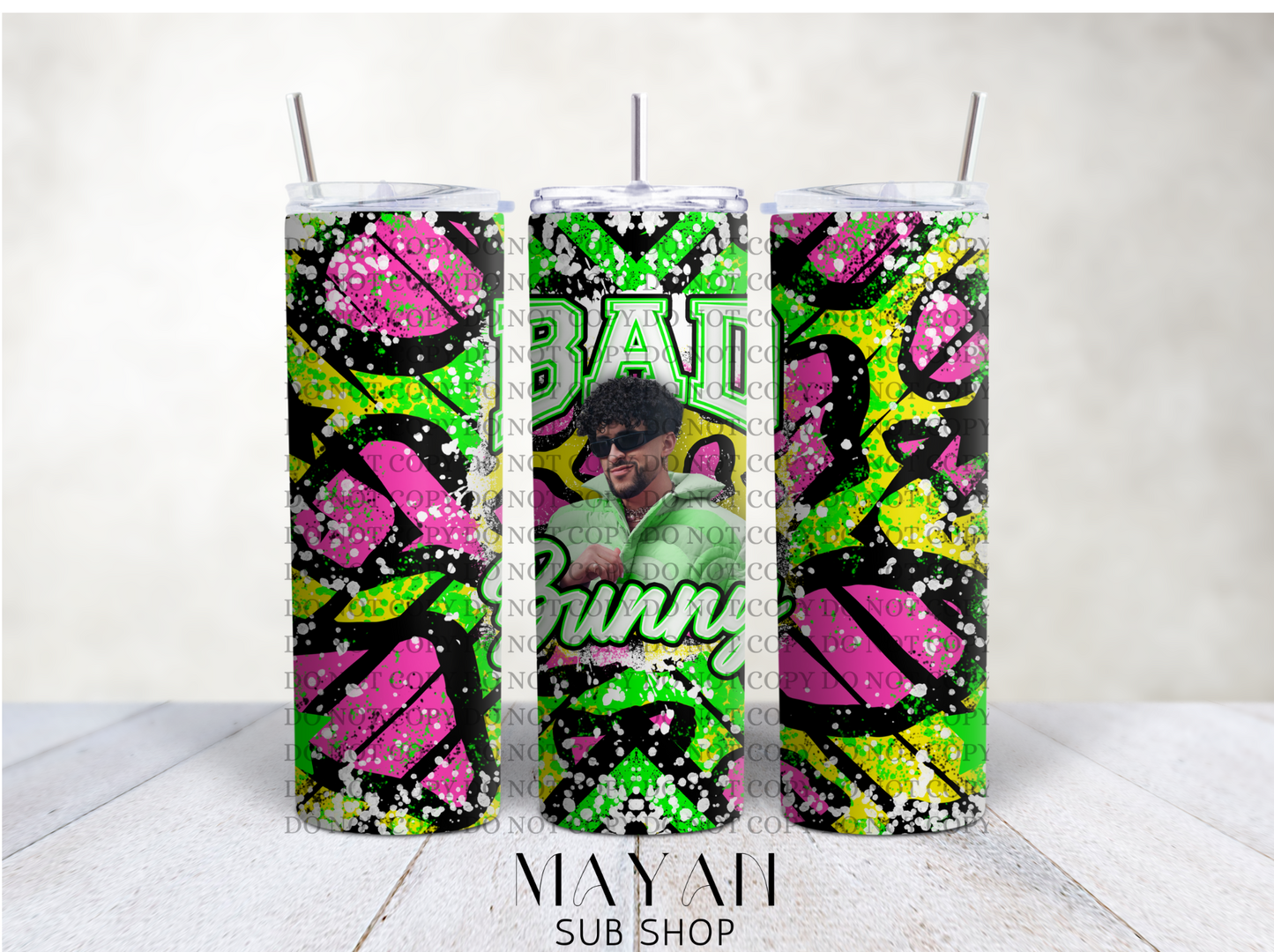 BD bunny 20 oz. skinny tumbler. - Mayan Sub Shop