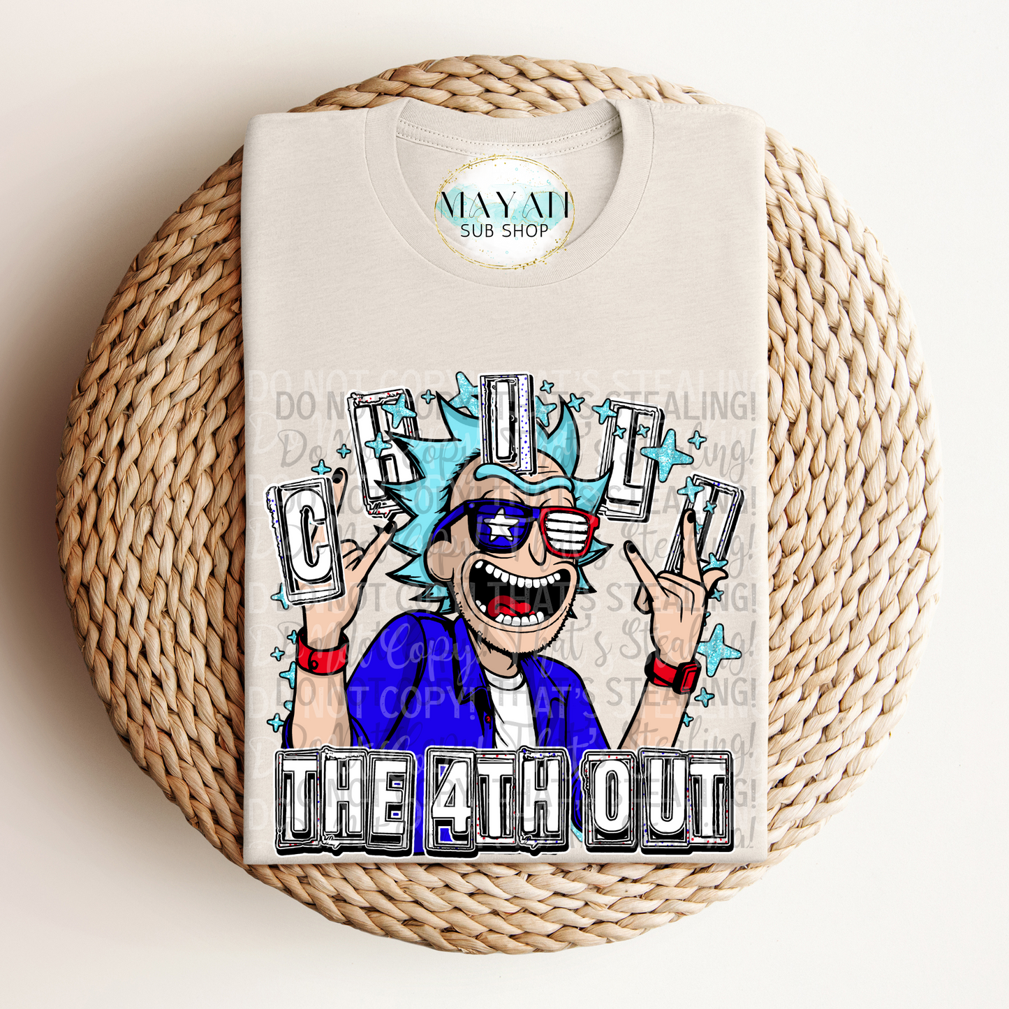 Chill The 4th Out Shirt - Mayan Craft Shop