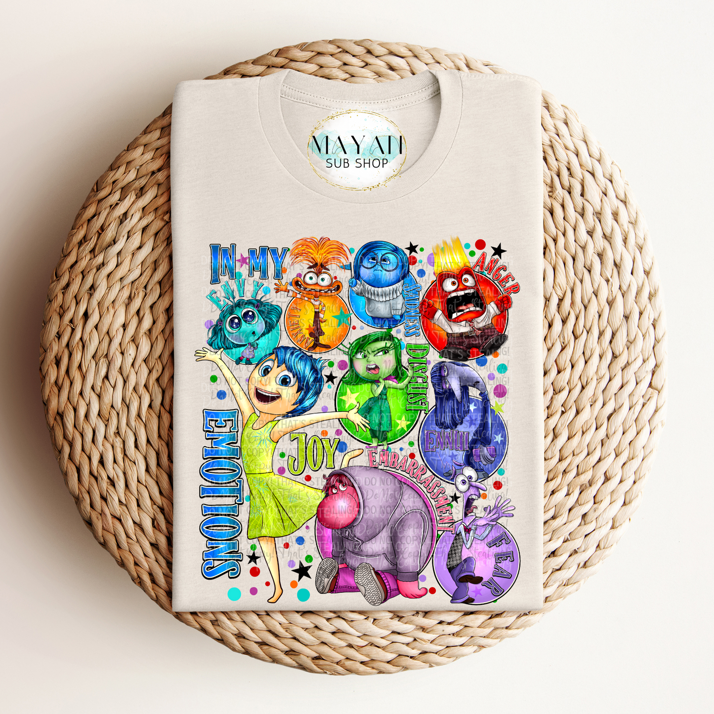 In My Emotions shirt - Mayan Craft Shop
