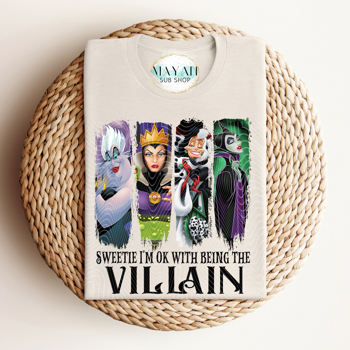 OK Being The Villain Shirt - Mayan Craft Shop