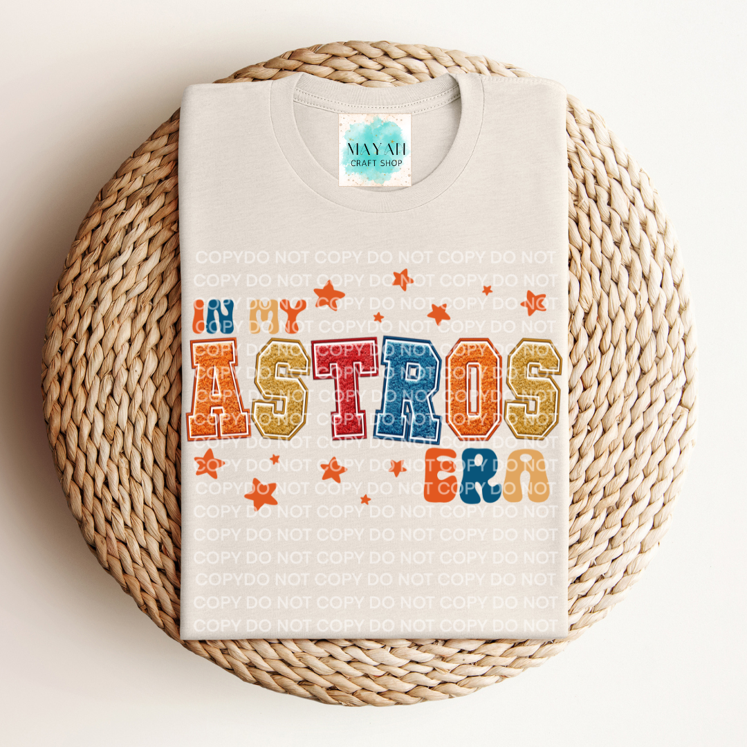 Astros era heather dust shirt. -Mayan Craft Shop