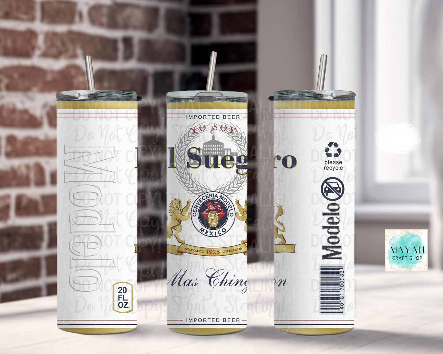 El suegro tumbler. -Mayan Craft Shop