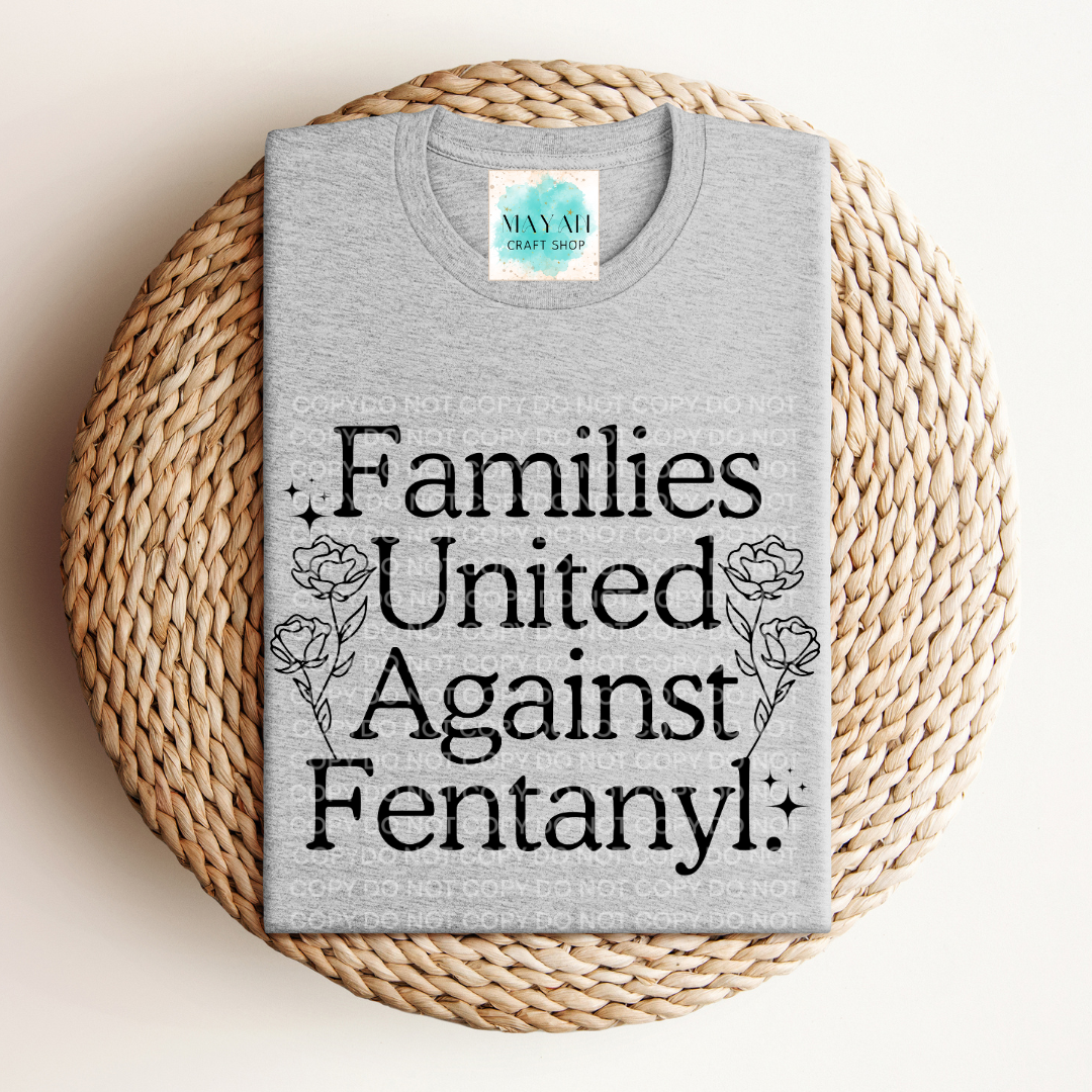 Families united heather grey shirt. -Mayan Craft Shop