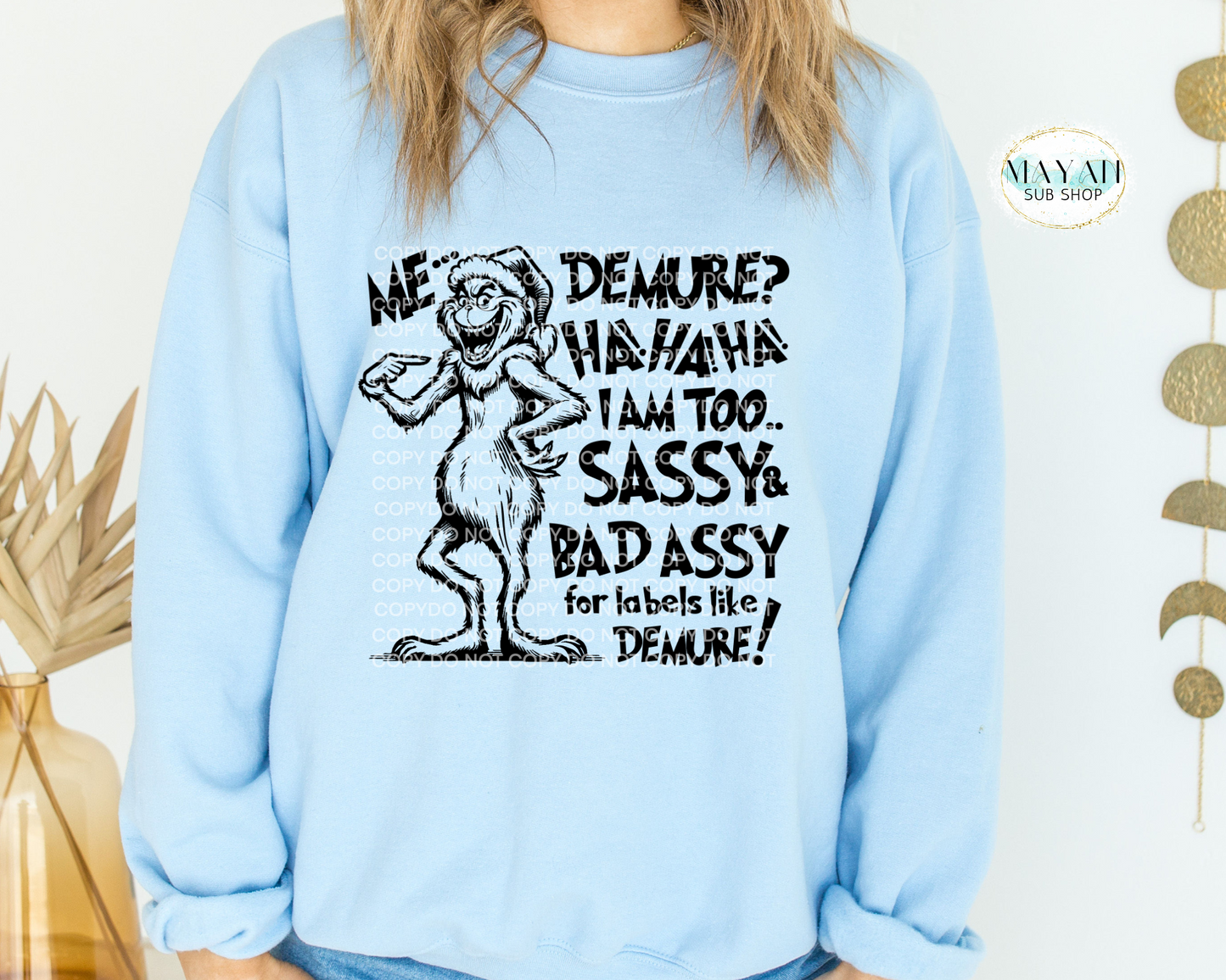 Demure Sweatshirt - Mayan Craft Shop