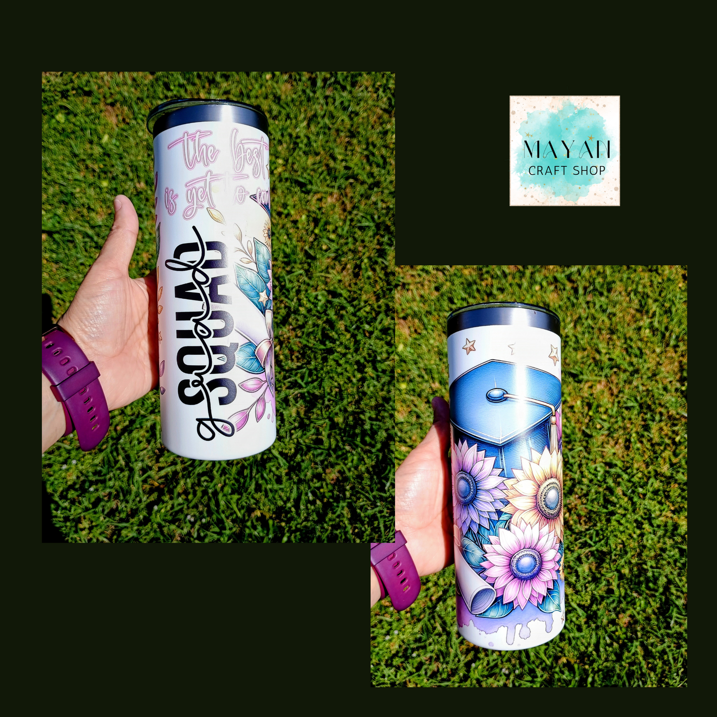Grad Squad Tumbler - Mayan Craft Shop