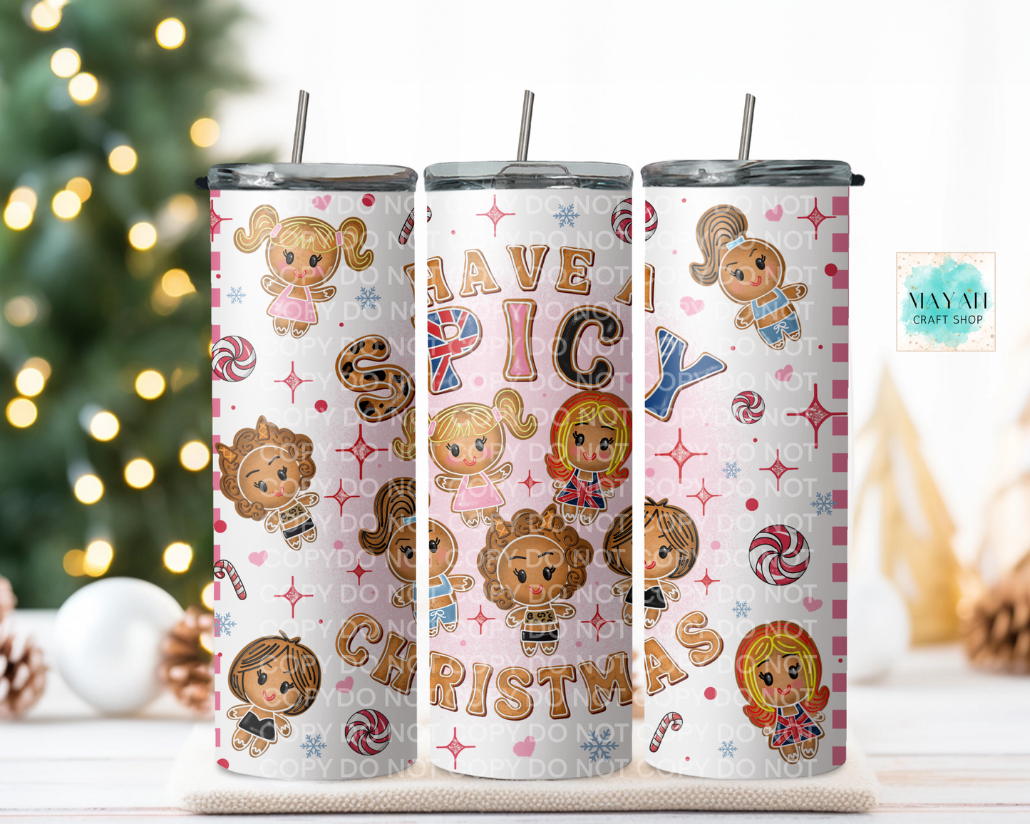 Have A Spicy Christmas Tumbler