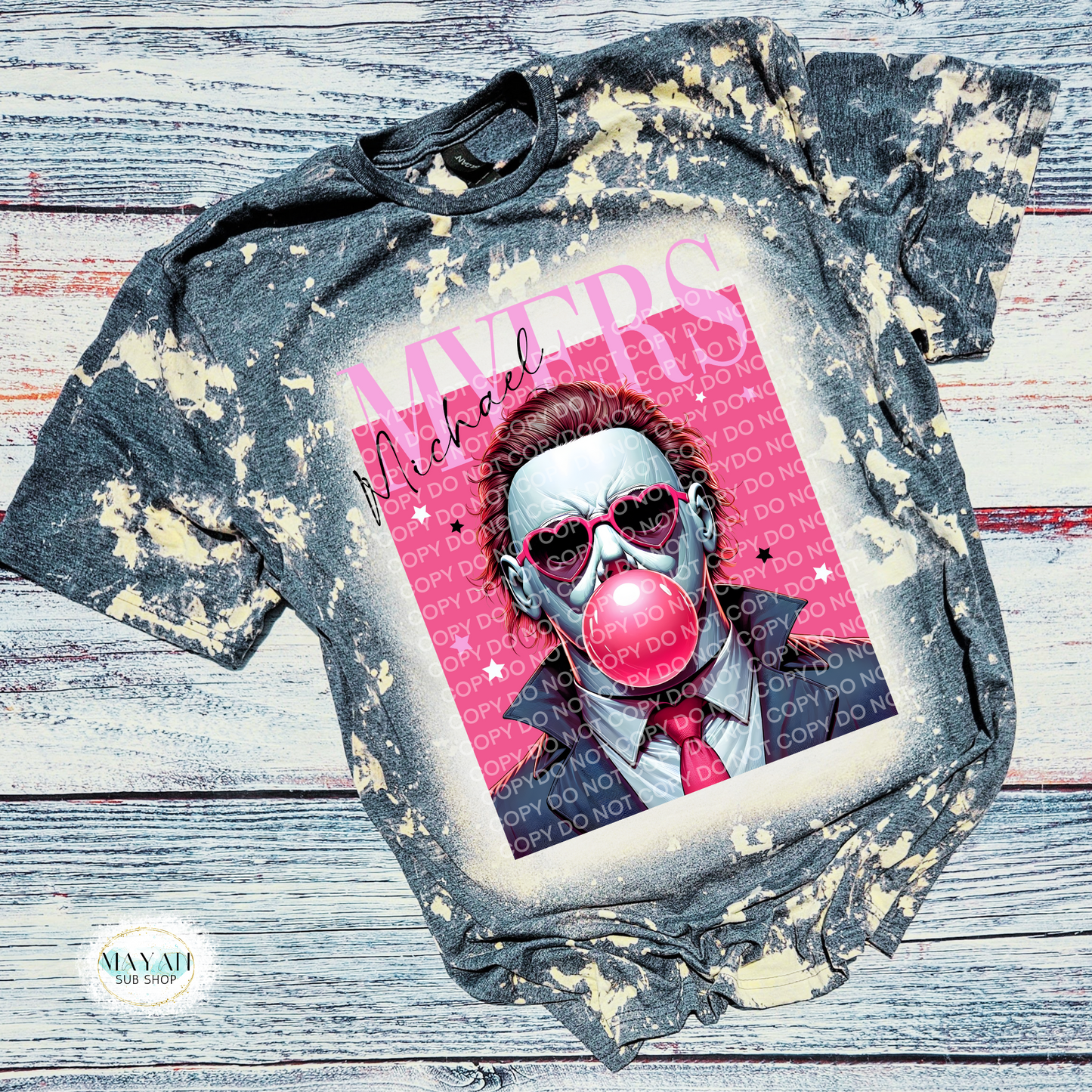 Myers Bleached Tee - Mayan Craft Shop