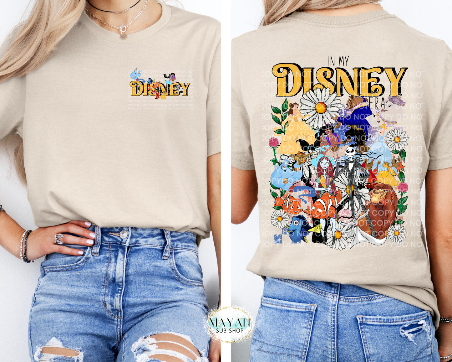 In My Disney Era Shirt w/ Pocket Design - Mayan Craft Shop