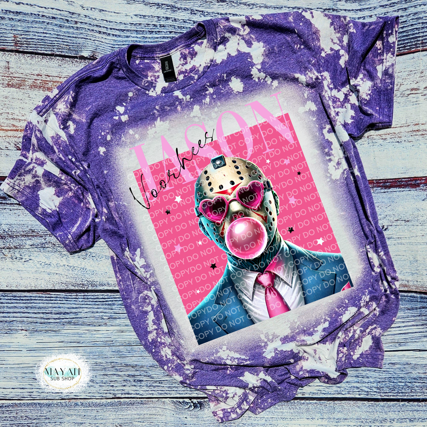 Jason Bleached Tee - Mayan Craft Shop