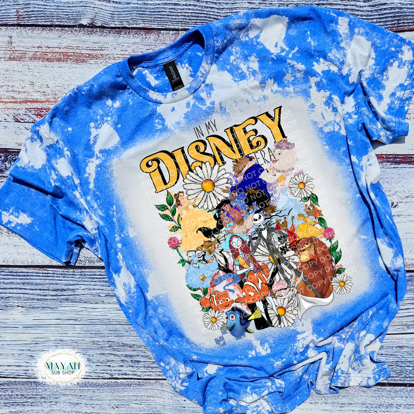 In My Disney Era Bleached Tee - Mayan Craft Shop