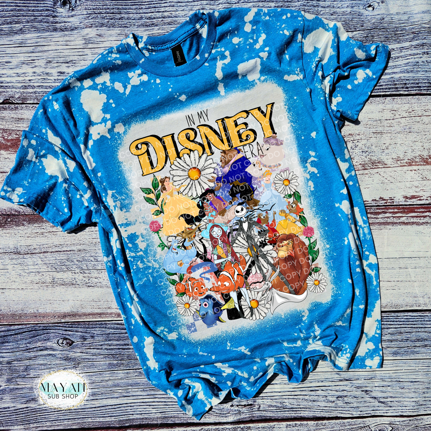 In My Disney Era Bleached Tee - Mayan Craft Shop