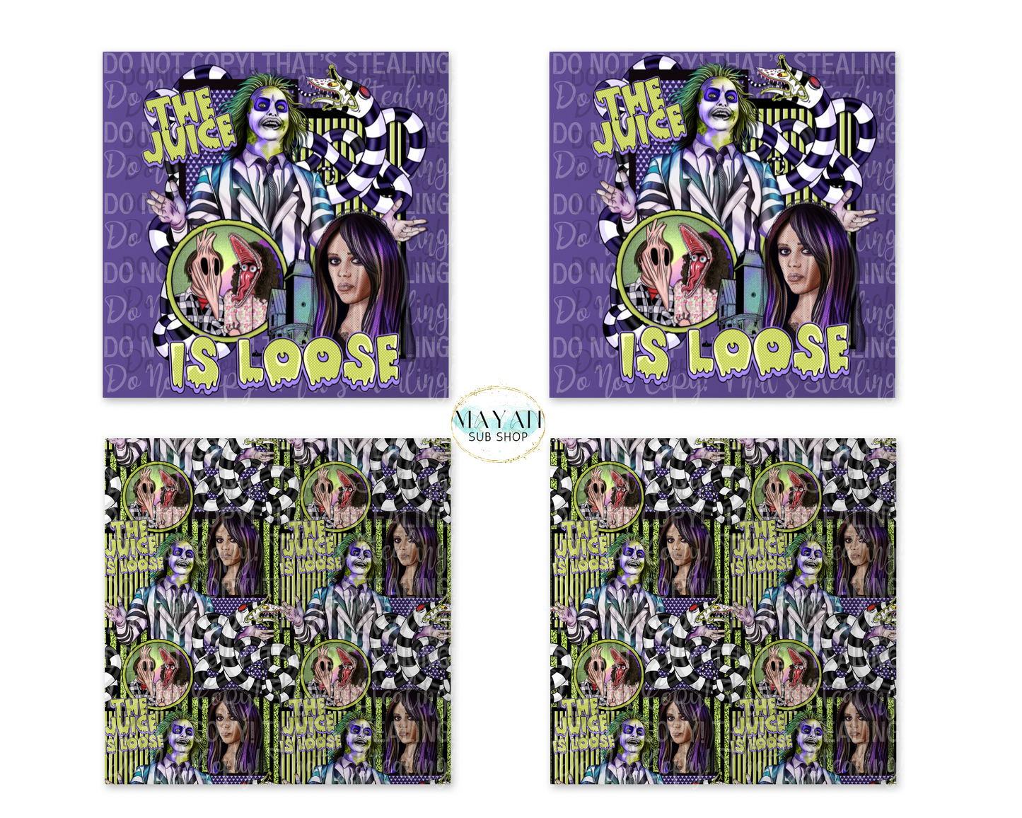 Juice Is Loose Coasters - Mayan Craft Shop