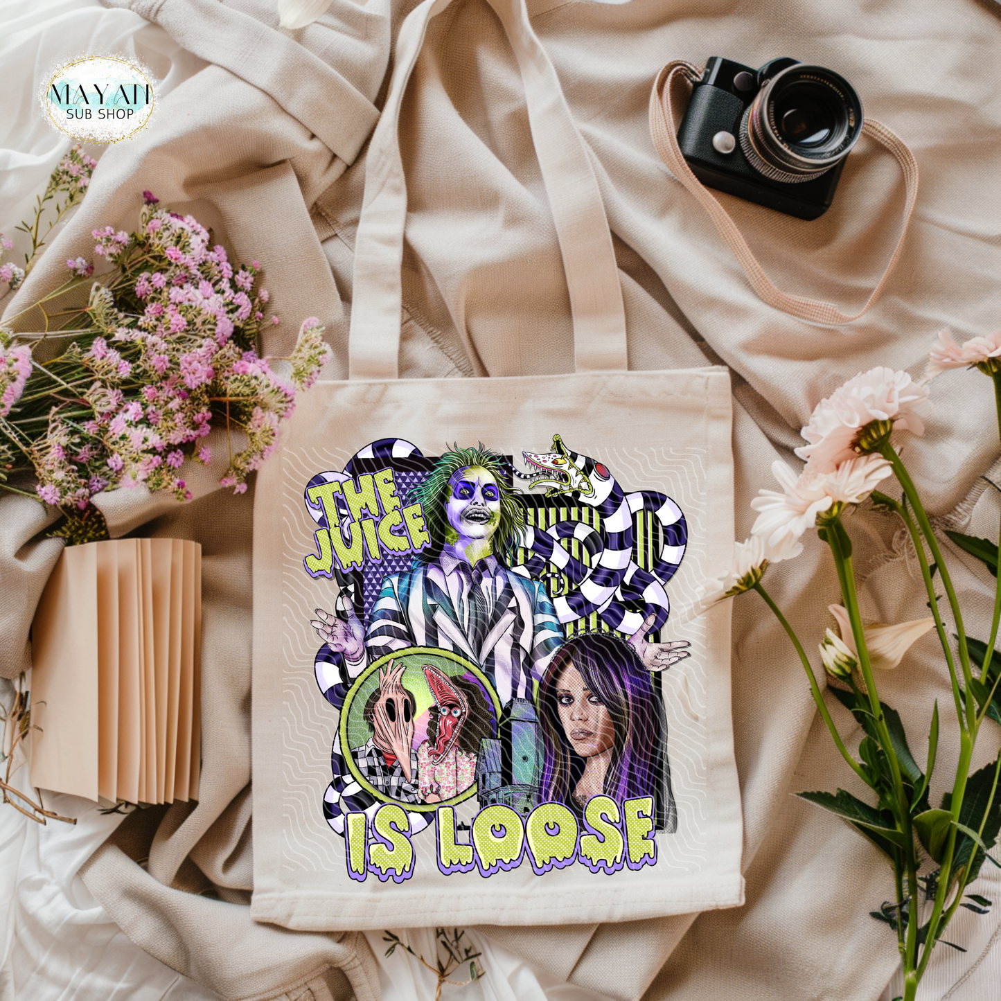 Juice Is Loose Tote Bag - Mayan Craft Shop