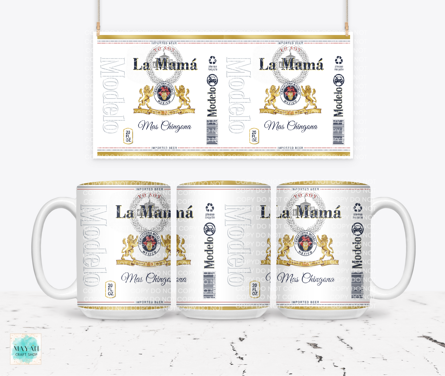 La mama mug. -Mayan Craft Shop