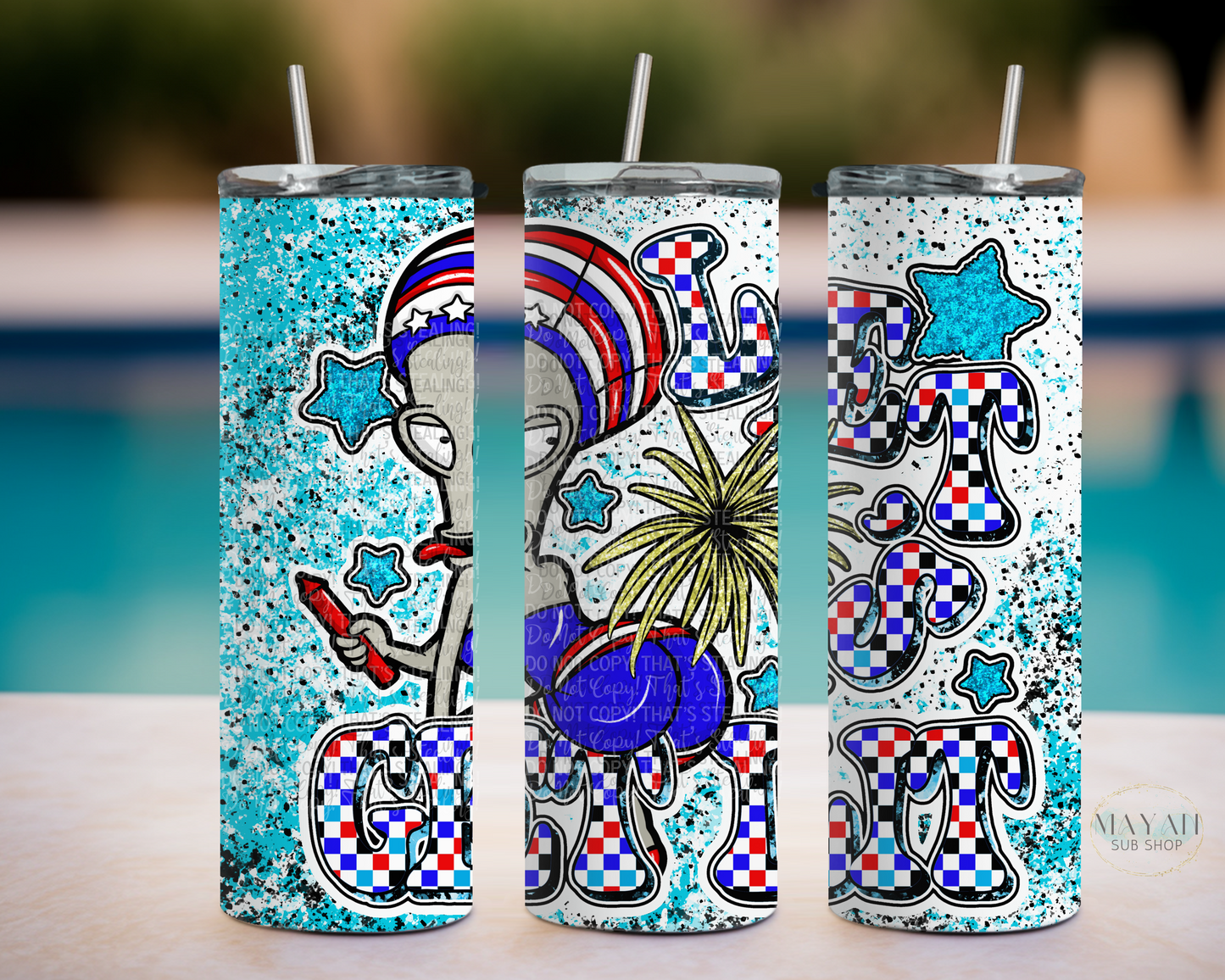 Let's get lit tumbler. -Mayan Sub Shop