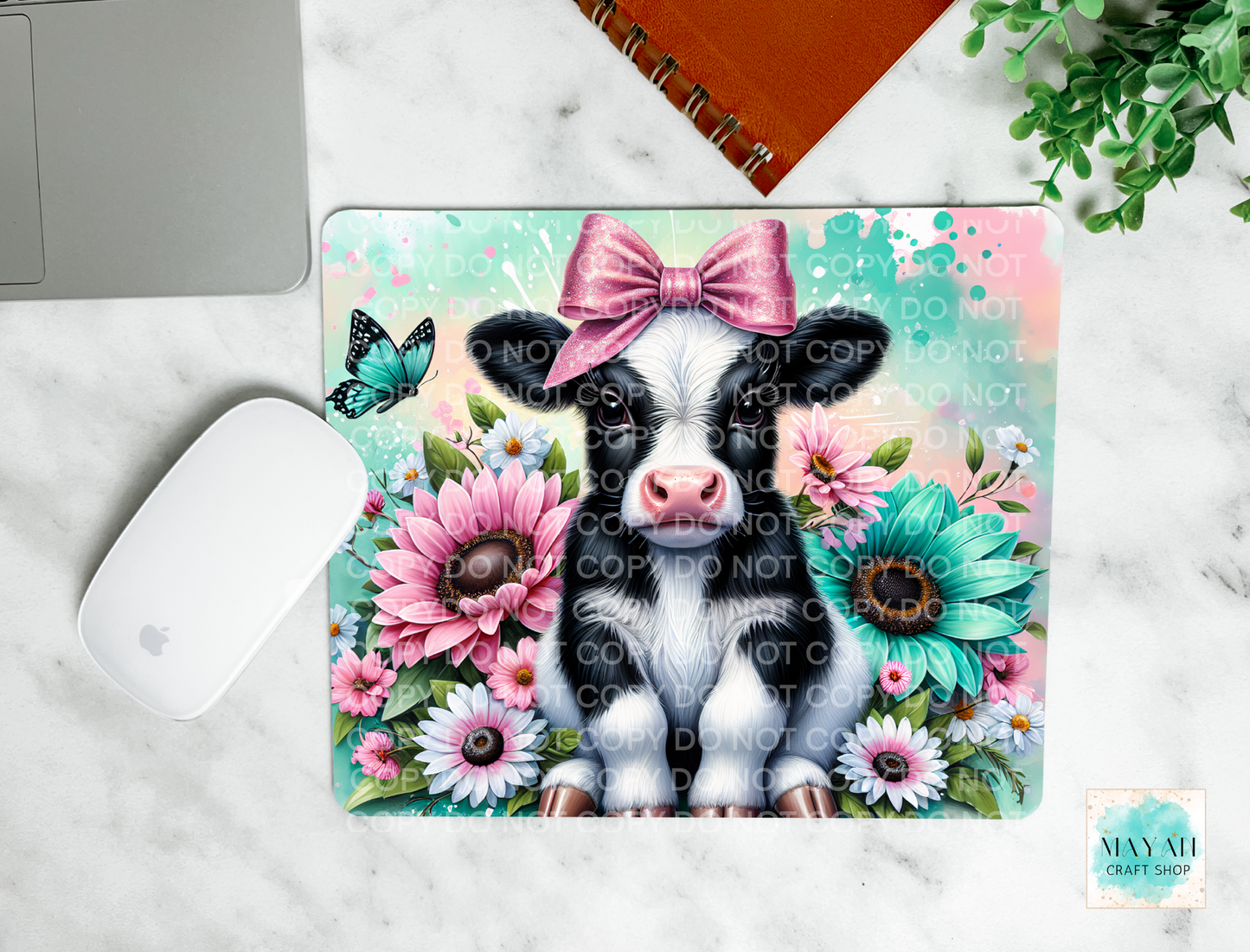 Pastel highland mouse pad. -Mayan Craft Shop
