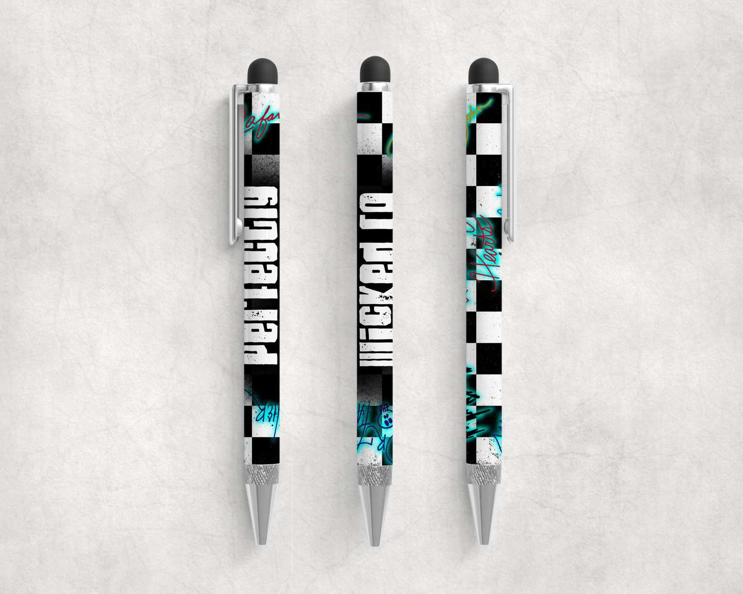 Perfectly wicked ballpoint pen. -Mayan Sub Shop