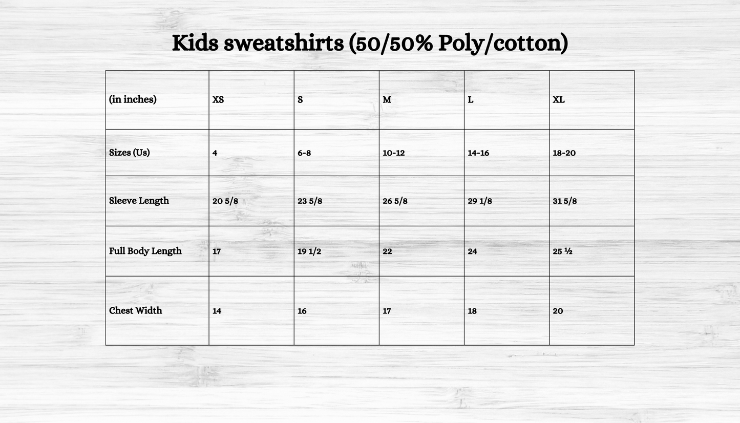 Sweetest Time of The Year Kids Sweatshirt