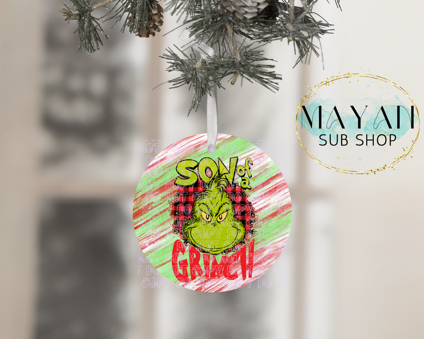 Mean One Family Ornaments - Mayan Sub Shop