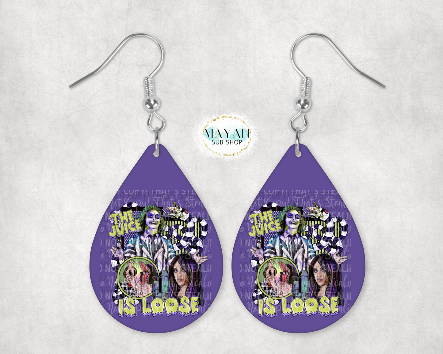 Juice Is Loose Earrings - Mayan Craft Shop