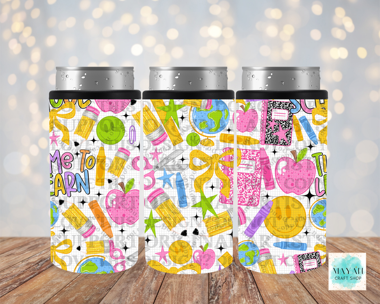 Time to learn slim can cooler.