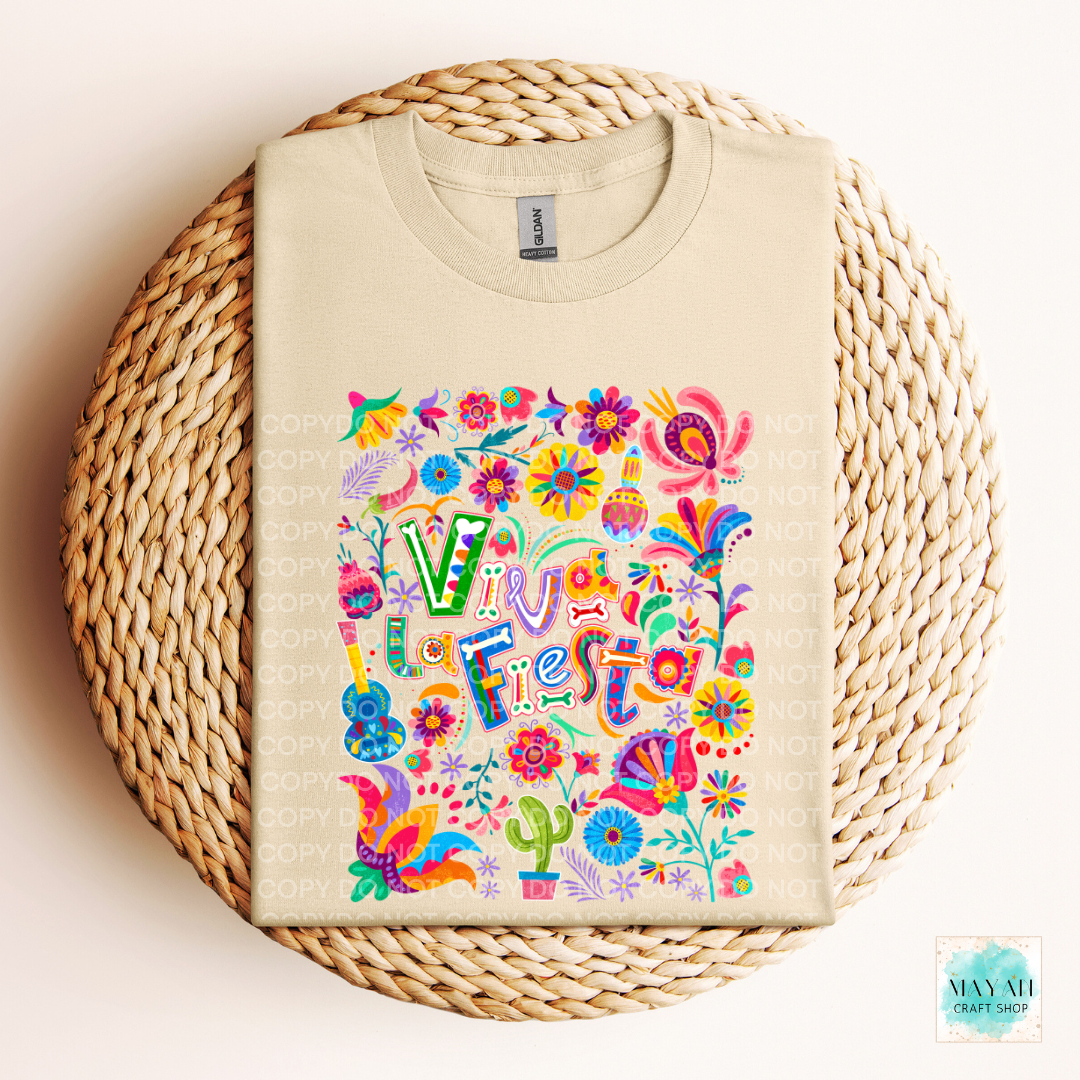 Viva La Fiesta Shirt - Mayan Craft Shop