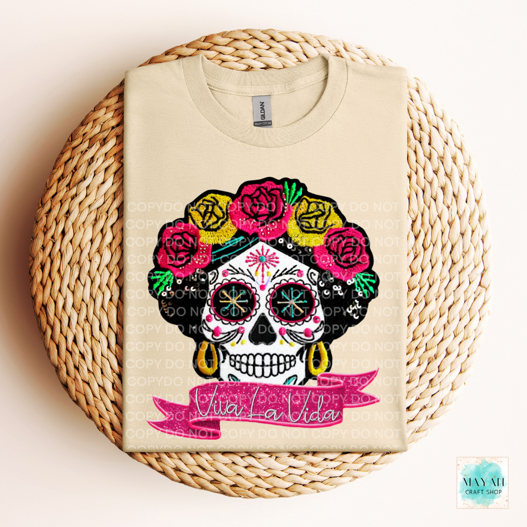 Viva La Vida Shirt - Mayan Craft Shop