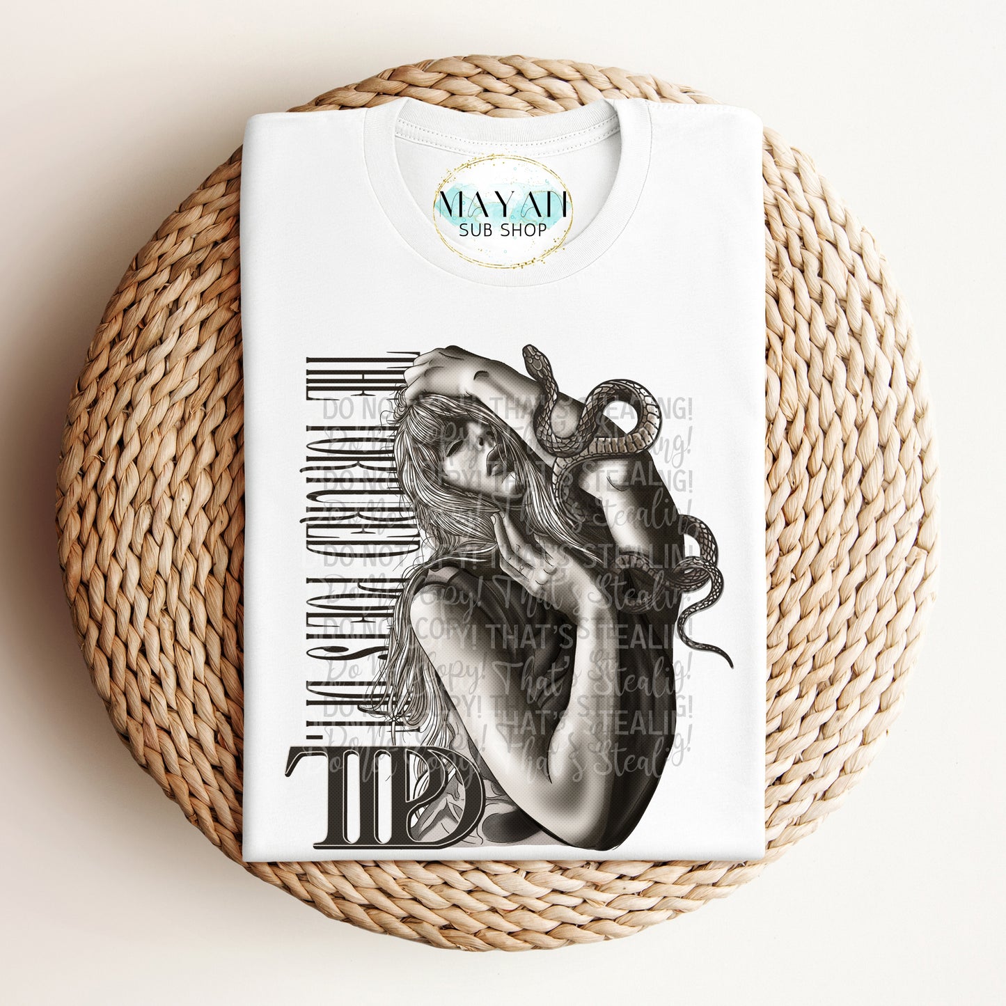 Snake T.T.P.D. Shirt - Mayan Sub Shop