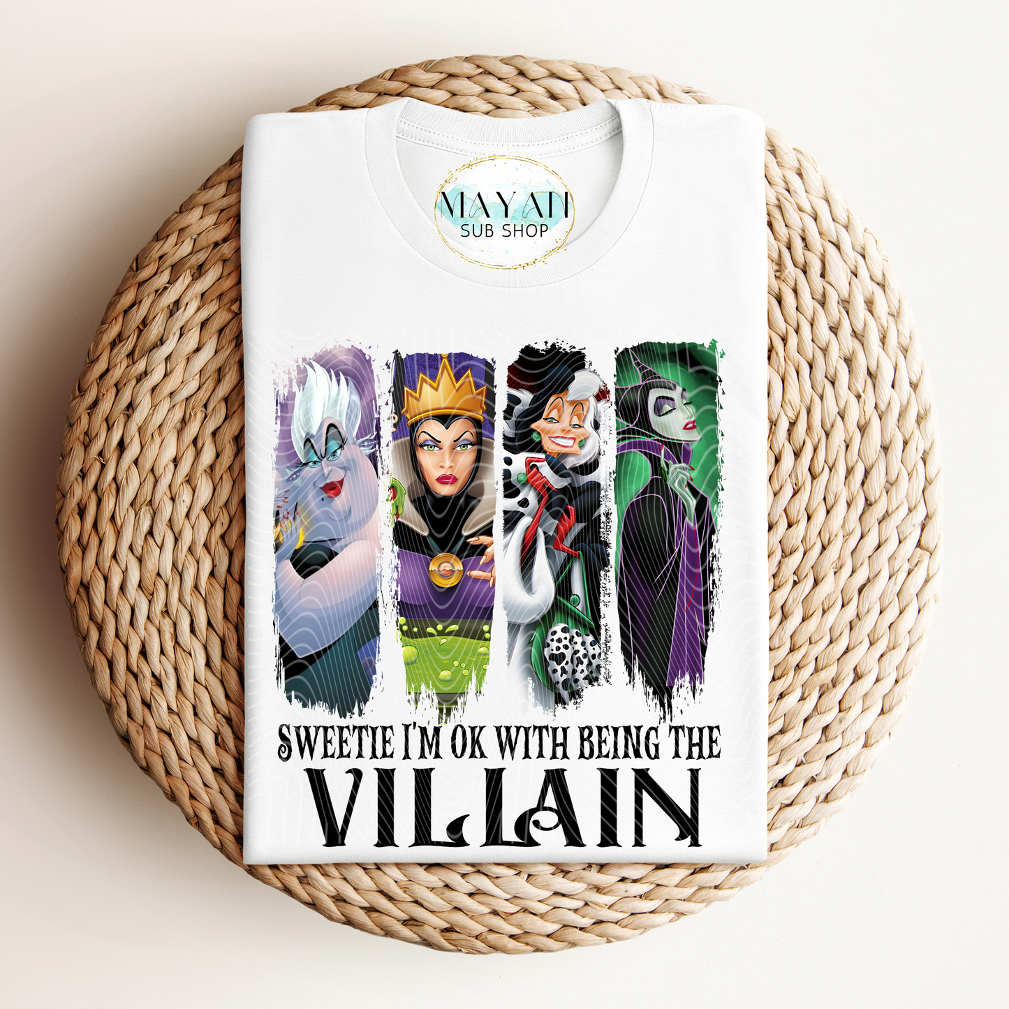 OK Being The Villain Shirt - Mayan Craft Shop