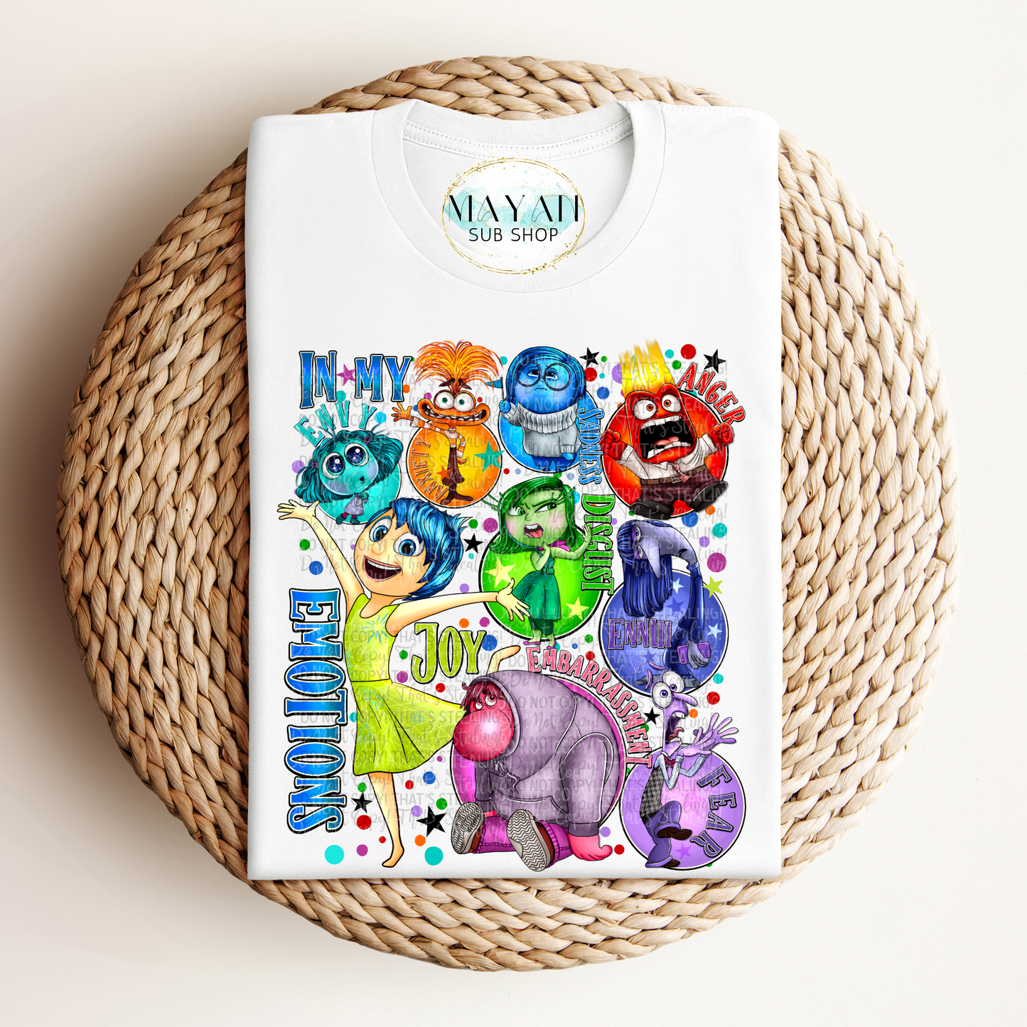 In My Emotions shirt - Mayan Craft Shop
