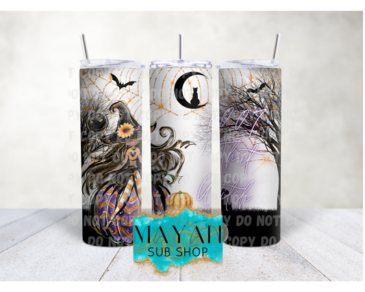 Witchy tumbler. -Mayan Sub Shop