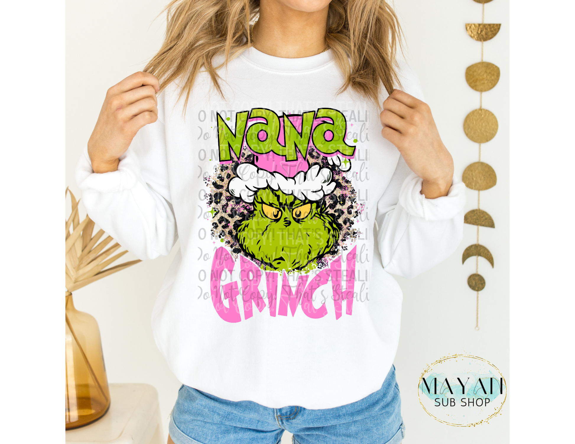 Nana Mean One Sweatshirt - Mayan Sub Shop