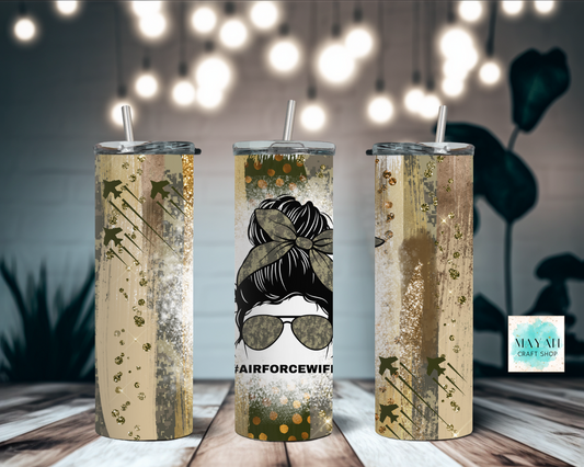 Air Force Wife Tumbler