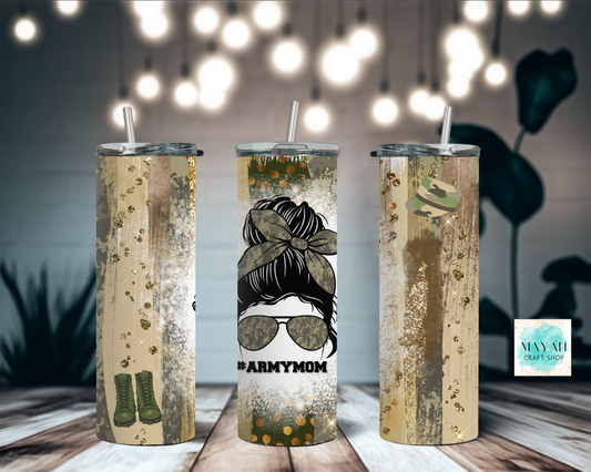 Army Mom Tumbler