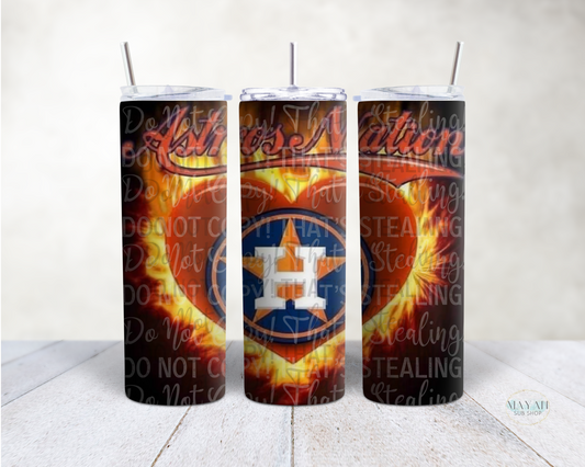 Houston Nation tumbler. -Mayan Sub Shop