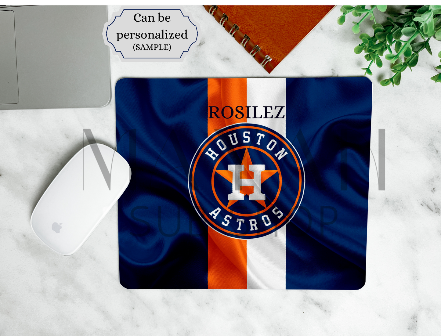 Astros flag mouse pad - Mayan Sub Shop