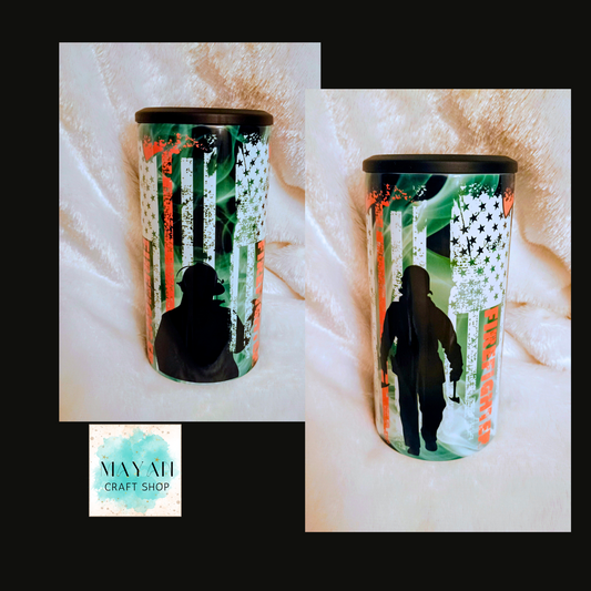 Firefighter 12 oz. 4-in-1 Can Cooler - Mayan Craft Shop