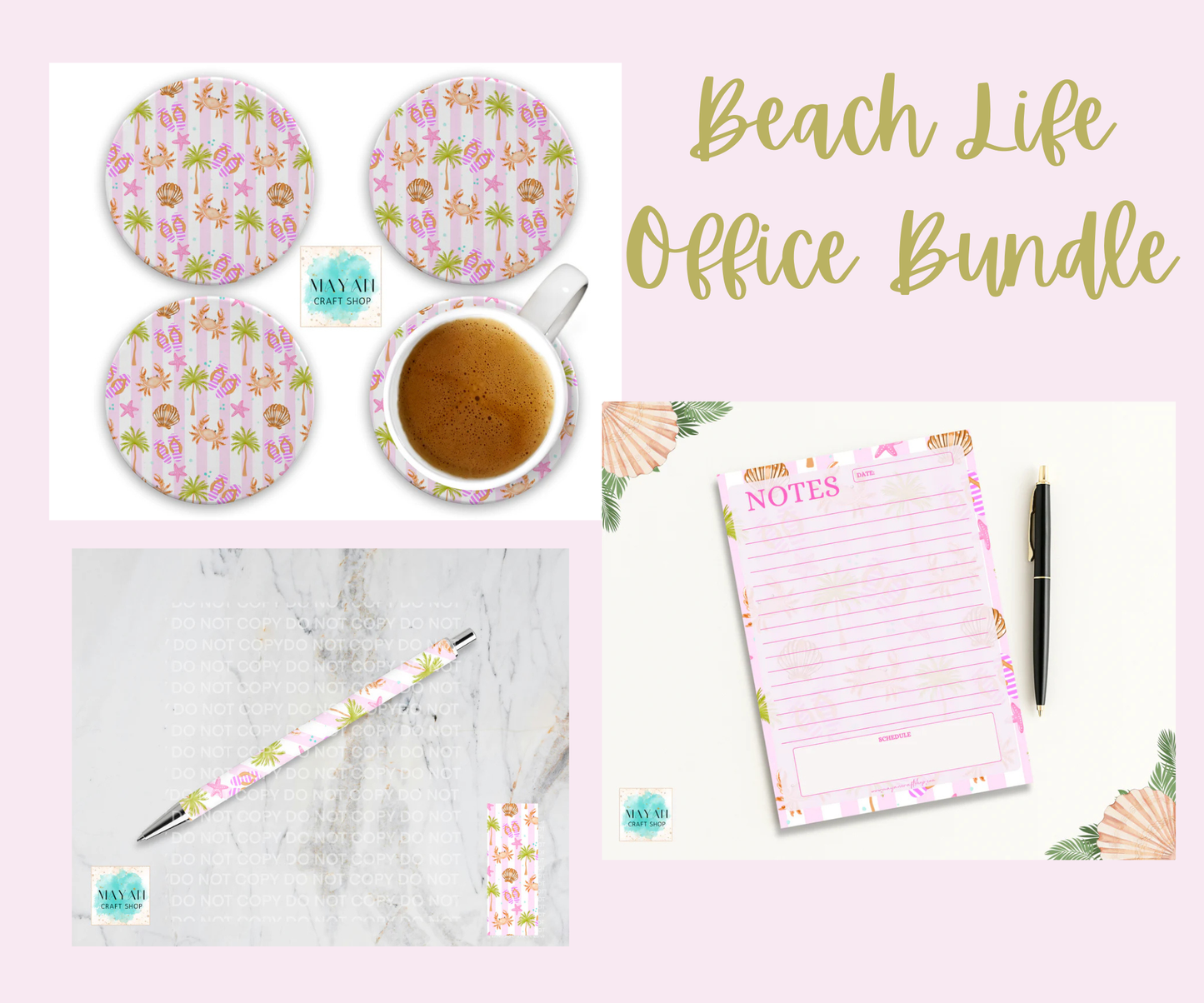 Beach Life Office Bundle