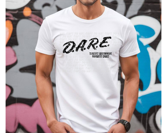 Dare shirt. -Mayan Sub Shop