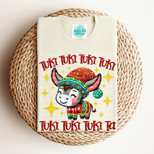 Tuki tuki heather natural shirt. -Mayan Craft Shop