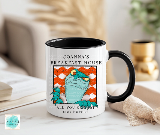 Breakfast house coffee mug. -Mayan Craft Shop