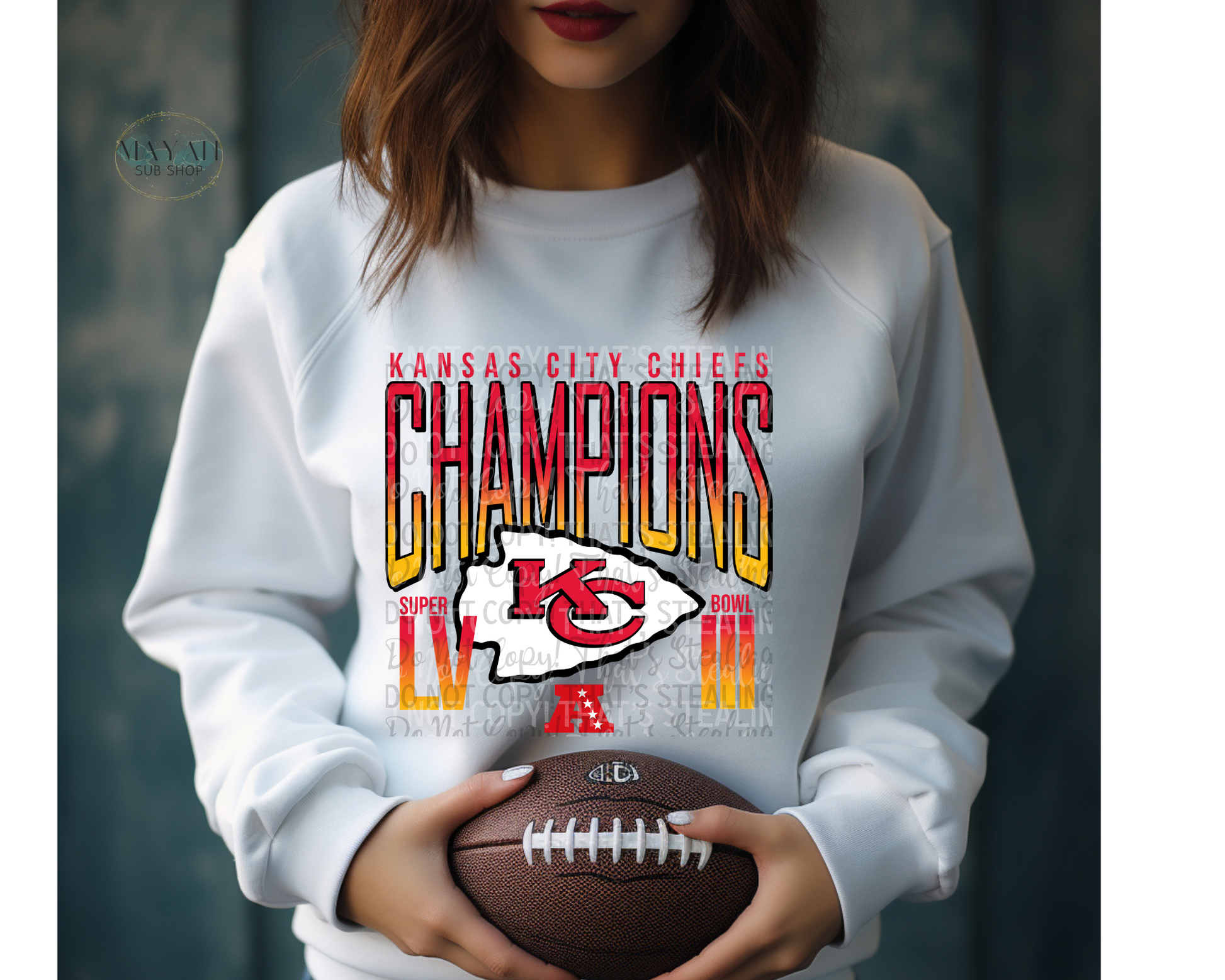 Football Champions Sweatshirt - Mayan Sub Shop