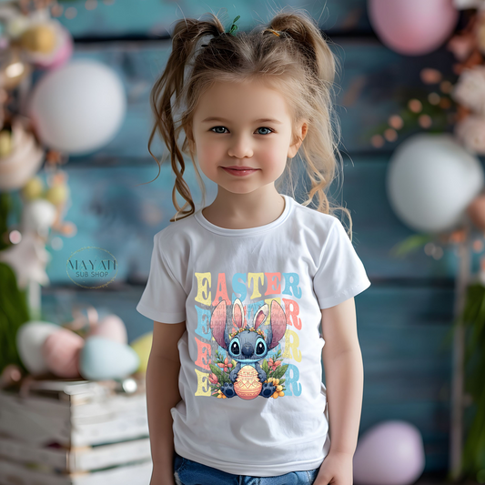 Easter alien kids shirt. -Mayan Sub Shop