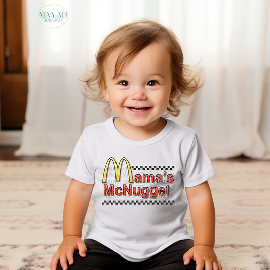 Mama's nuggets toddler shirt. -Mayan Sub Shop