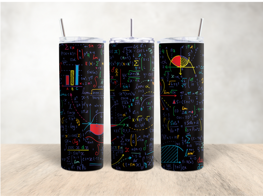 Math teacher tumbler - Mayan Sub Shop